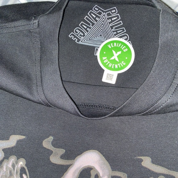 Palace spooked long sleeve black